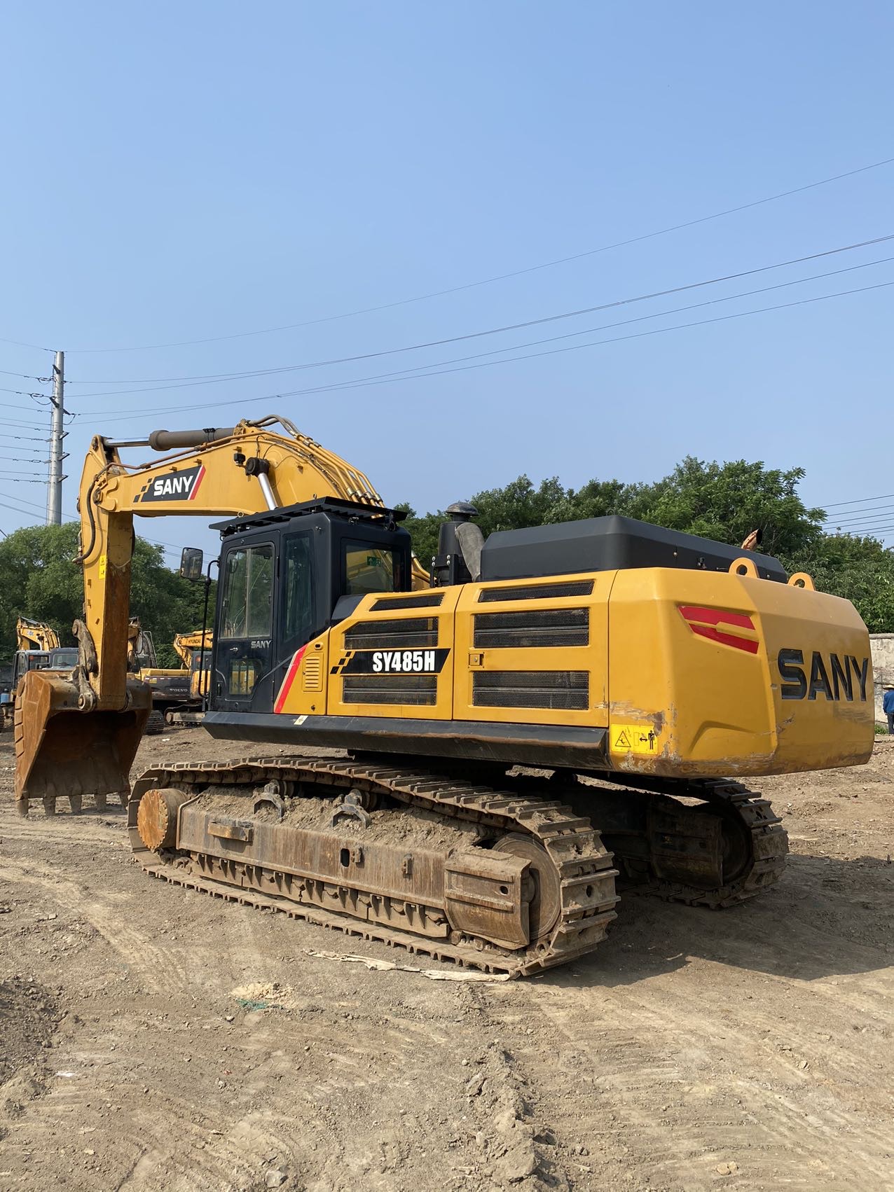 三一sy485履带式挖掘机