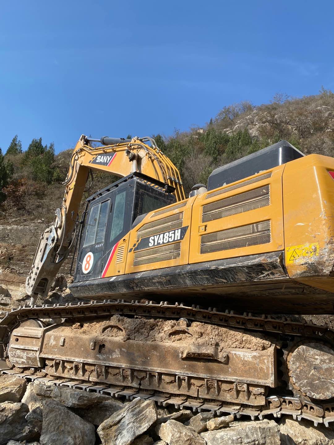 三一sy485履带式挖掘机