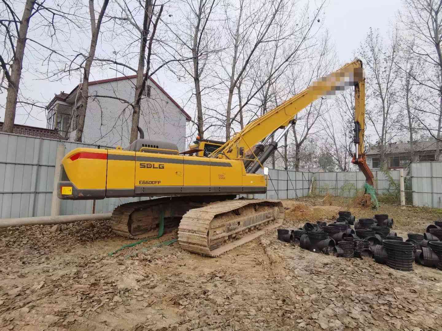 山东临工E6600FB打桩机履带式挖掘机